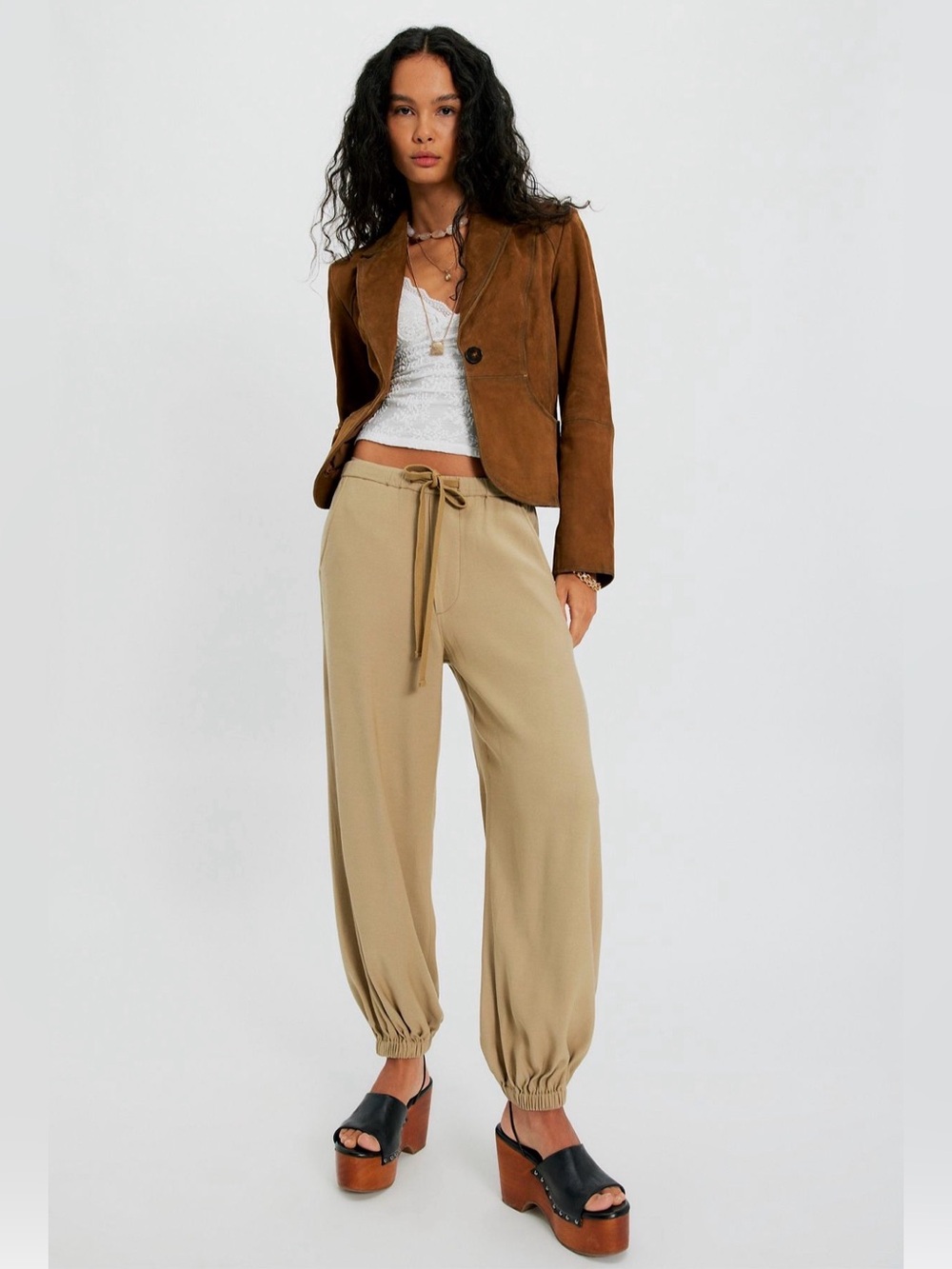 NWT Citizens of Humanity Bubble Hem Pull-On Pant. Women’s Size Medium NWT